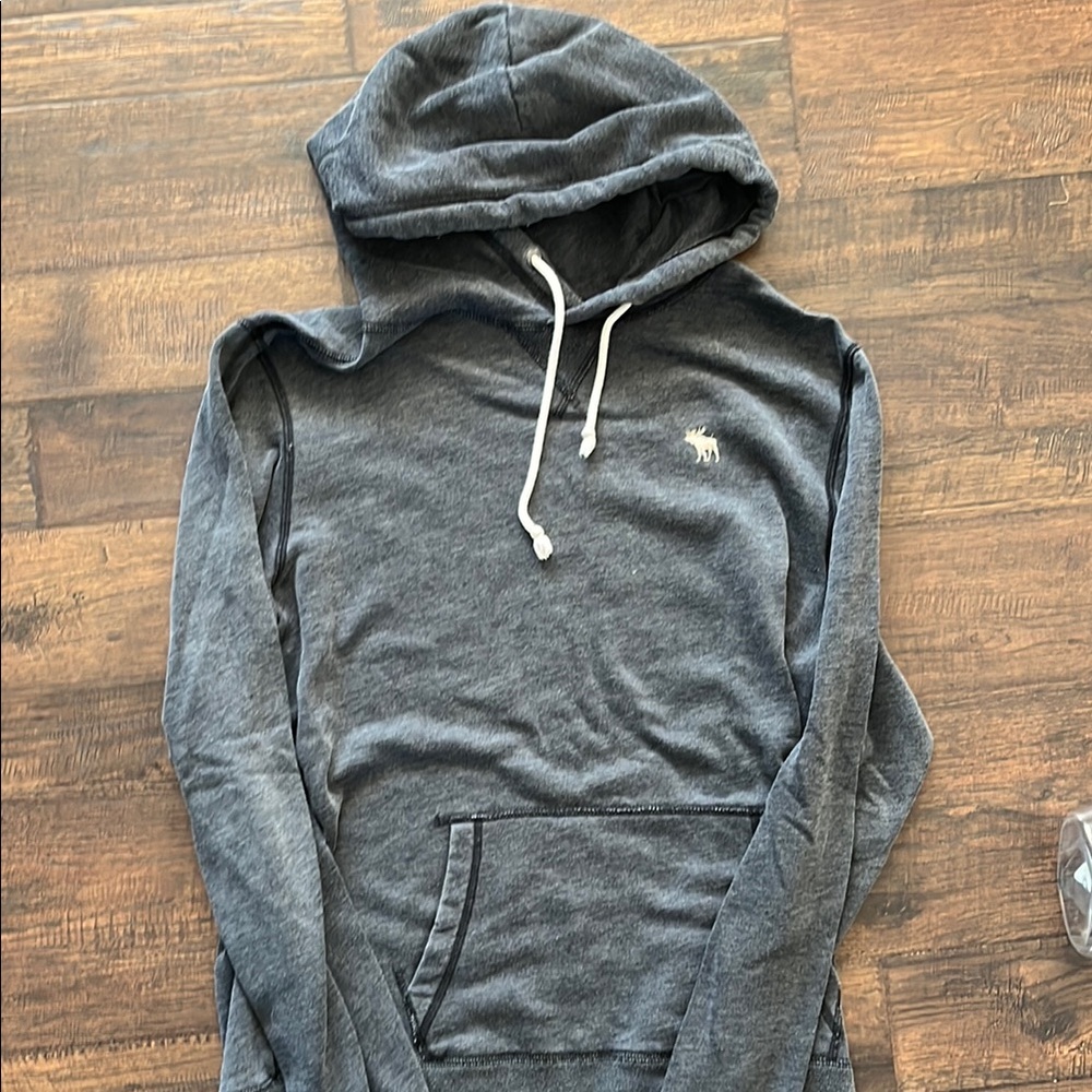Gray Hoodie by Abercrombie & Fitch